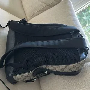 Gucci Brown and Black Backpack with Iconic Design Gucci | Bags | Gucci Brown And Black Backpack With Iconic  main image 2